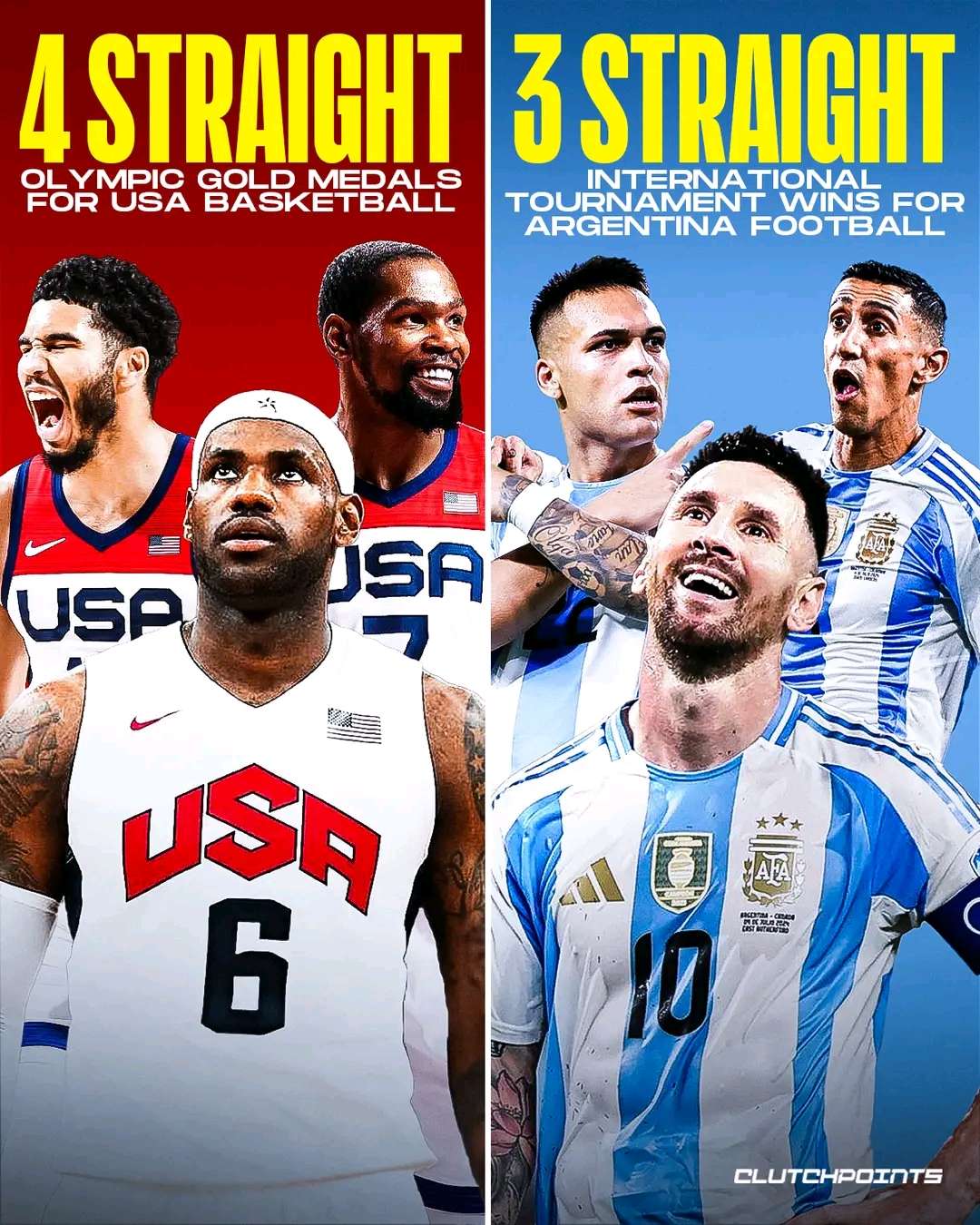 The Dominance Of USA and Argentina
