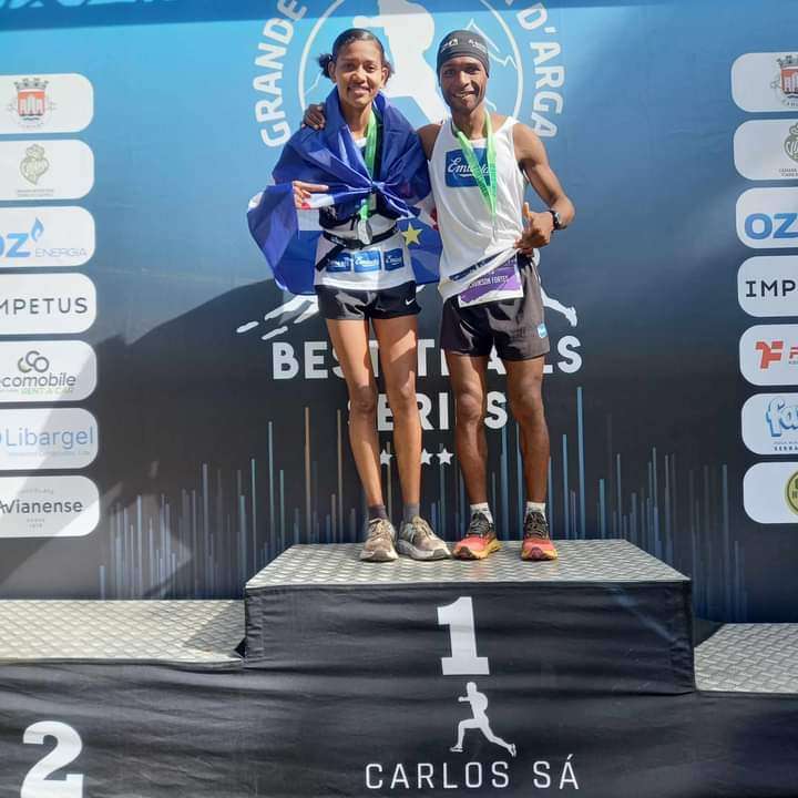 Cabo Verde domina na prova de 17 km.