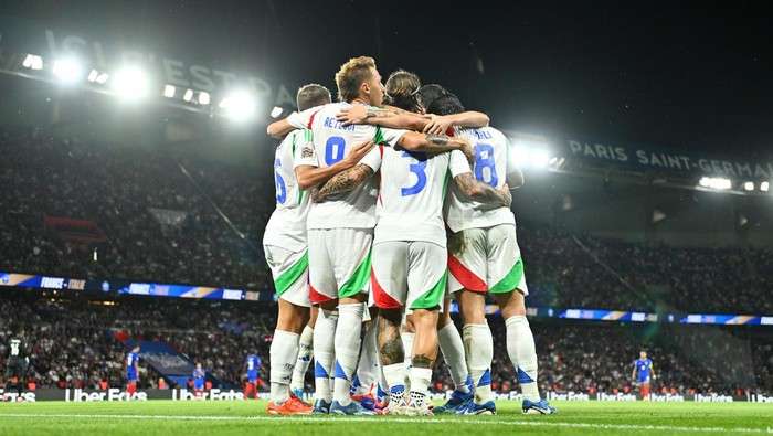 Italia Menang di Markas Prancis Setelah 70 Tahun