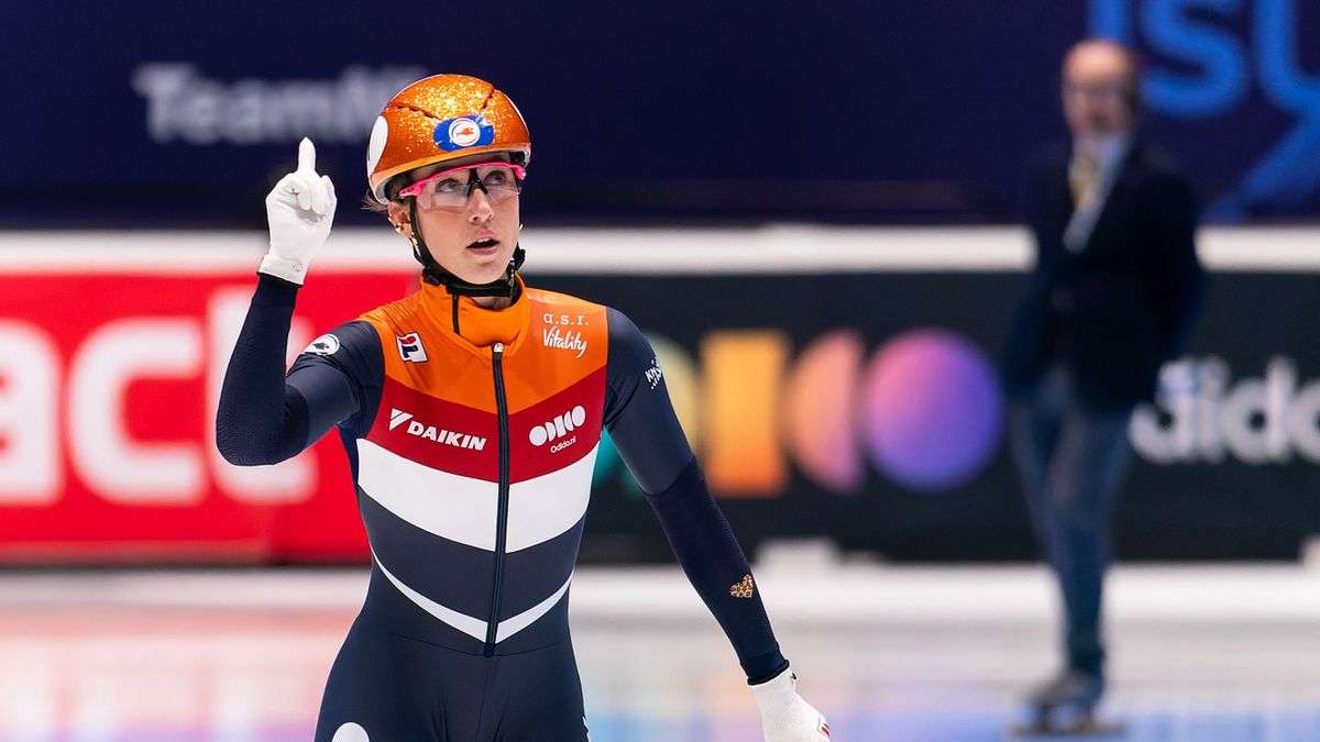 het ergste wat een schaatsster kan overkomen