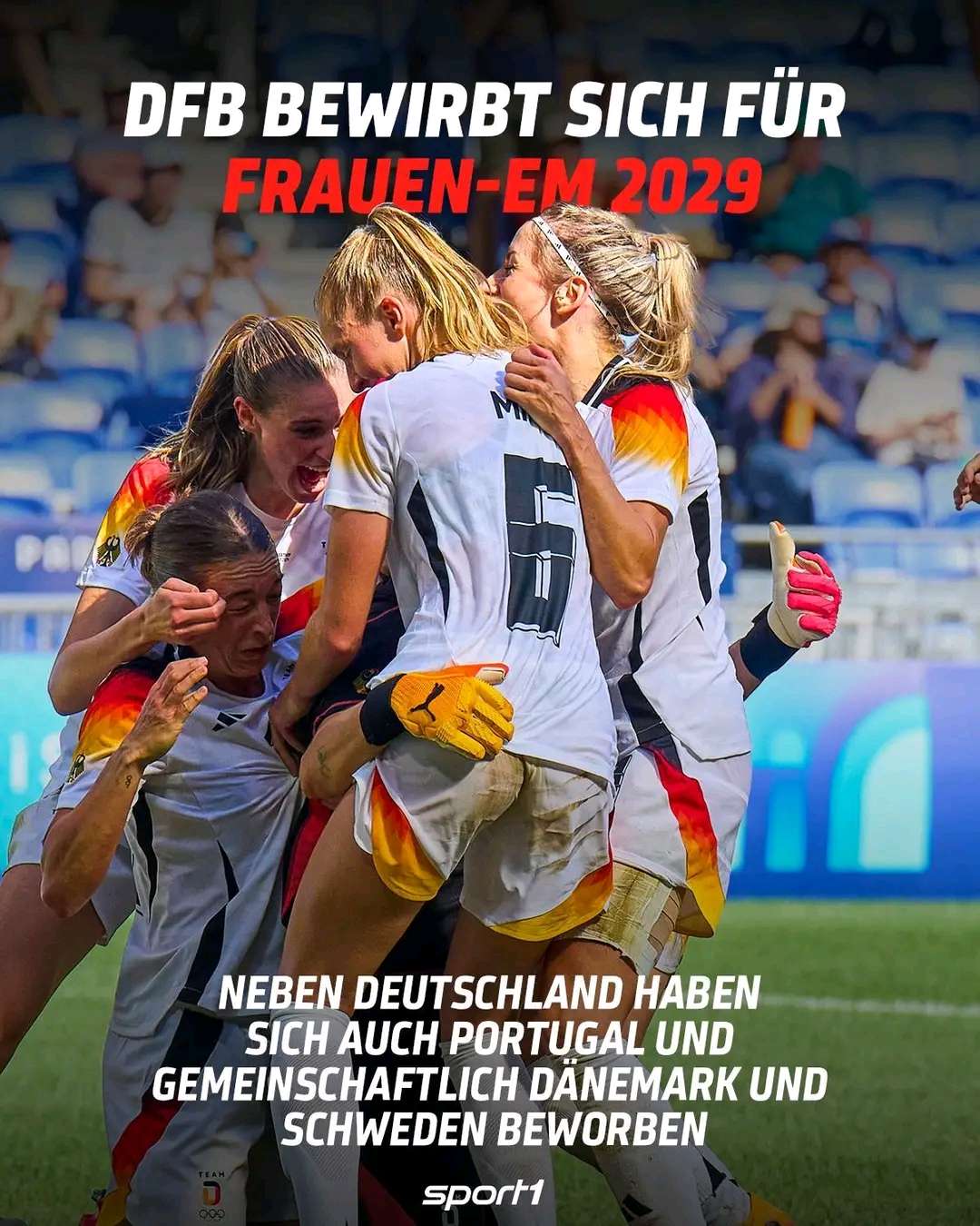 Alemania Candidata para el Euro 2029 de Fútbol..