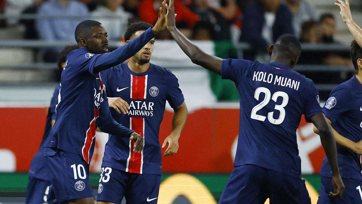 PSG maintains unbeaten run with 1-1 draw at Reims