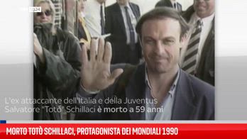 Morto Totò Schillaci, tidligere angriper for det italienske landslaget