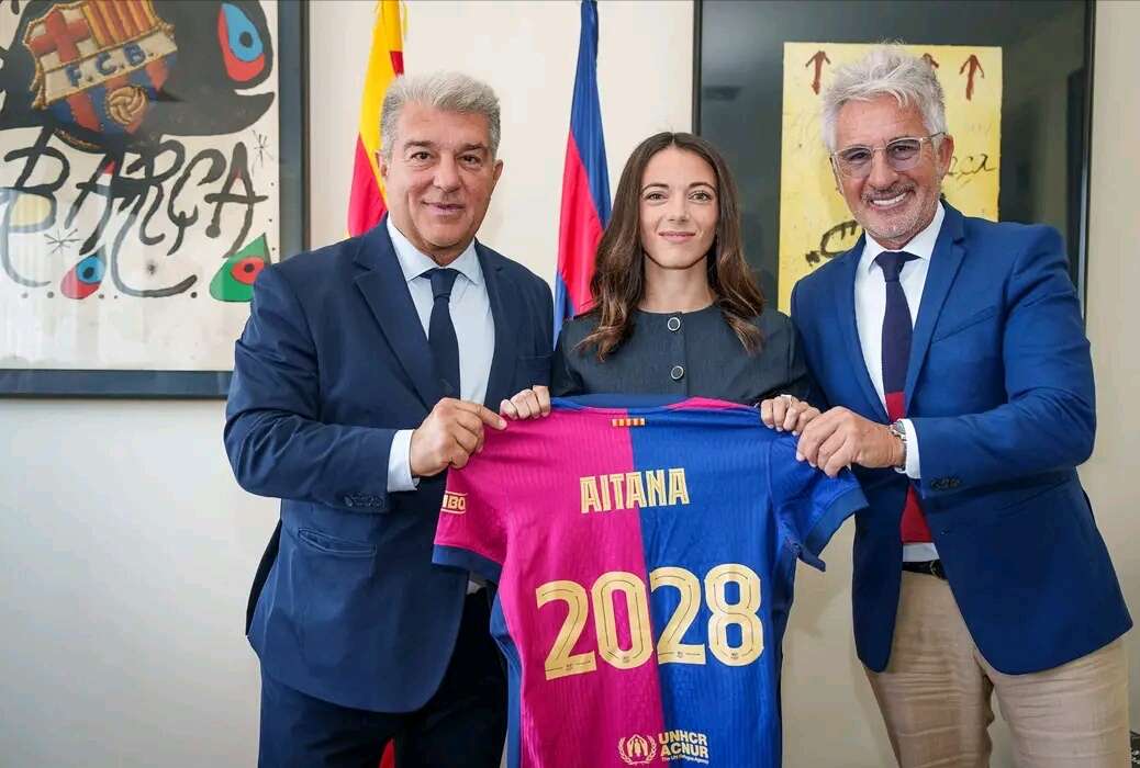 Aitana Bonmatí Renueva con el FC Barcelona