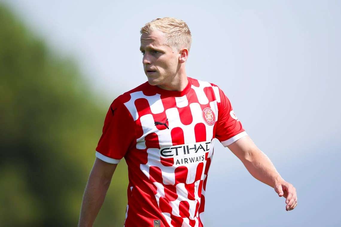 Van de Beek wil herstart maken bij Girona