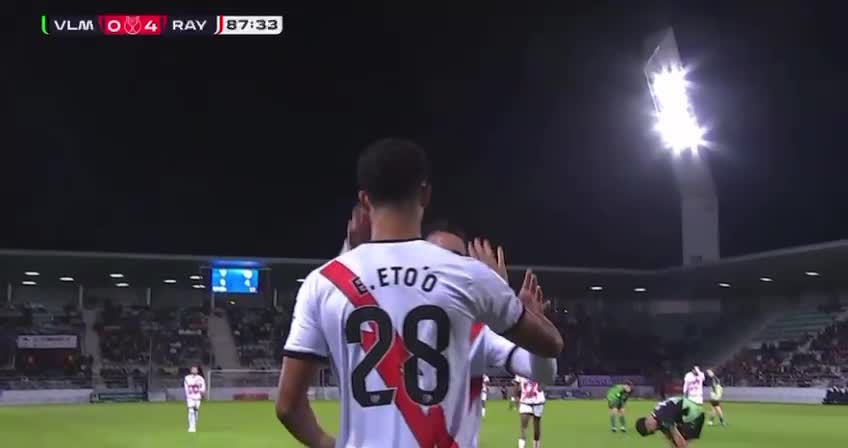 Espagne, le fils d'etoo buteur avec le vallecano