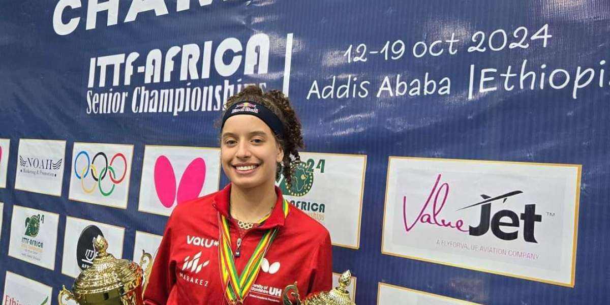 Meet 16-Year-Old Egyptian and Africa Table Tennis Star With Two Senior Women's Titles