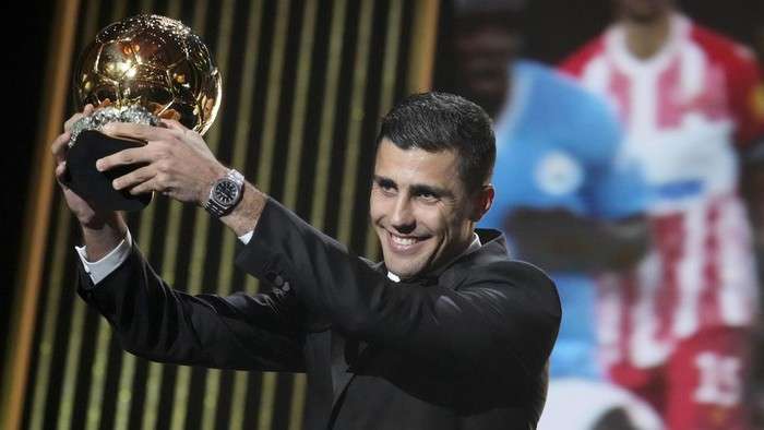 Rodri Kaget Jadi Pemenang Ballon d'Or 2024