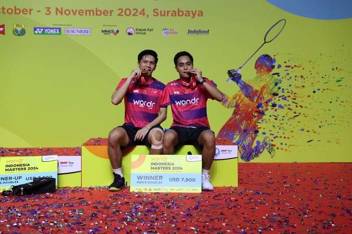 Indonesia Raih 4 Gelar di Indonesia Masters 2024