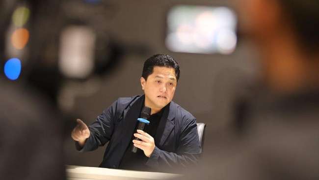 Erick Thohir Minta Maaf Usai Dibantai Jepang