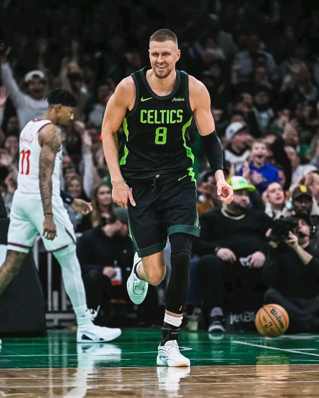 Porzingis Shines in Return for Celtics