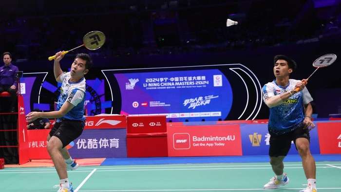 China Masters 2024: Sabar/Reza Melaju ke Semifinal