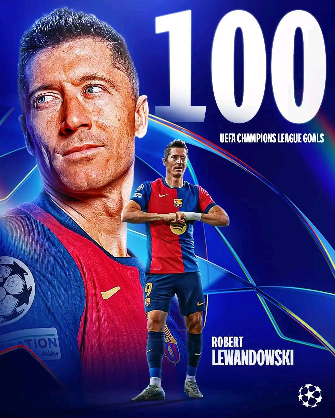 Lewandowski alcanza los 100 goles en la LDC