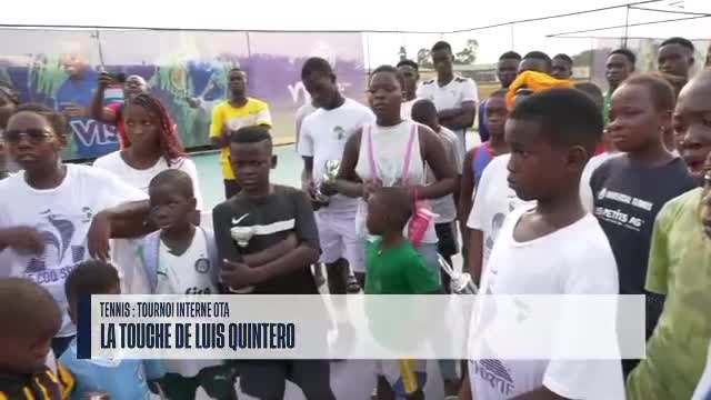 Daniel Ekango vainqueur lors du tournoi interne.