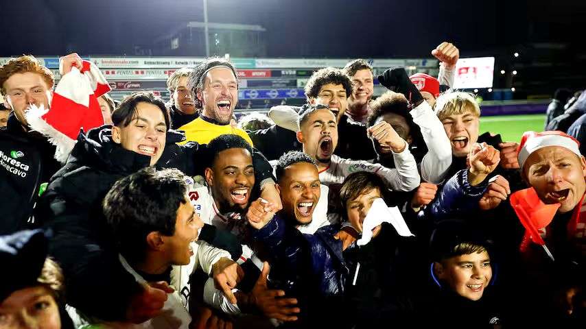 Na Fortuna verliezen ook Willem II en FC Volendam
