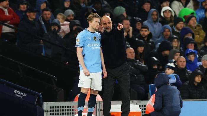 Respon Sarkas Pep Soal 'Ribut' dengan De Bruyne