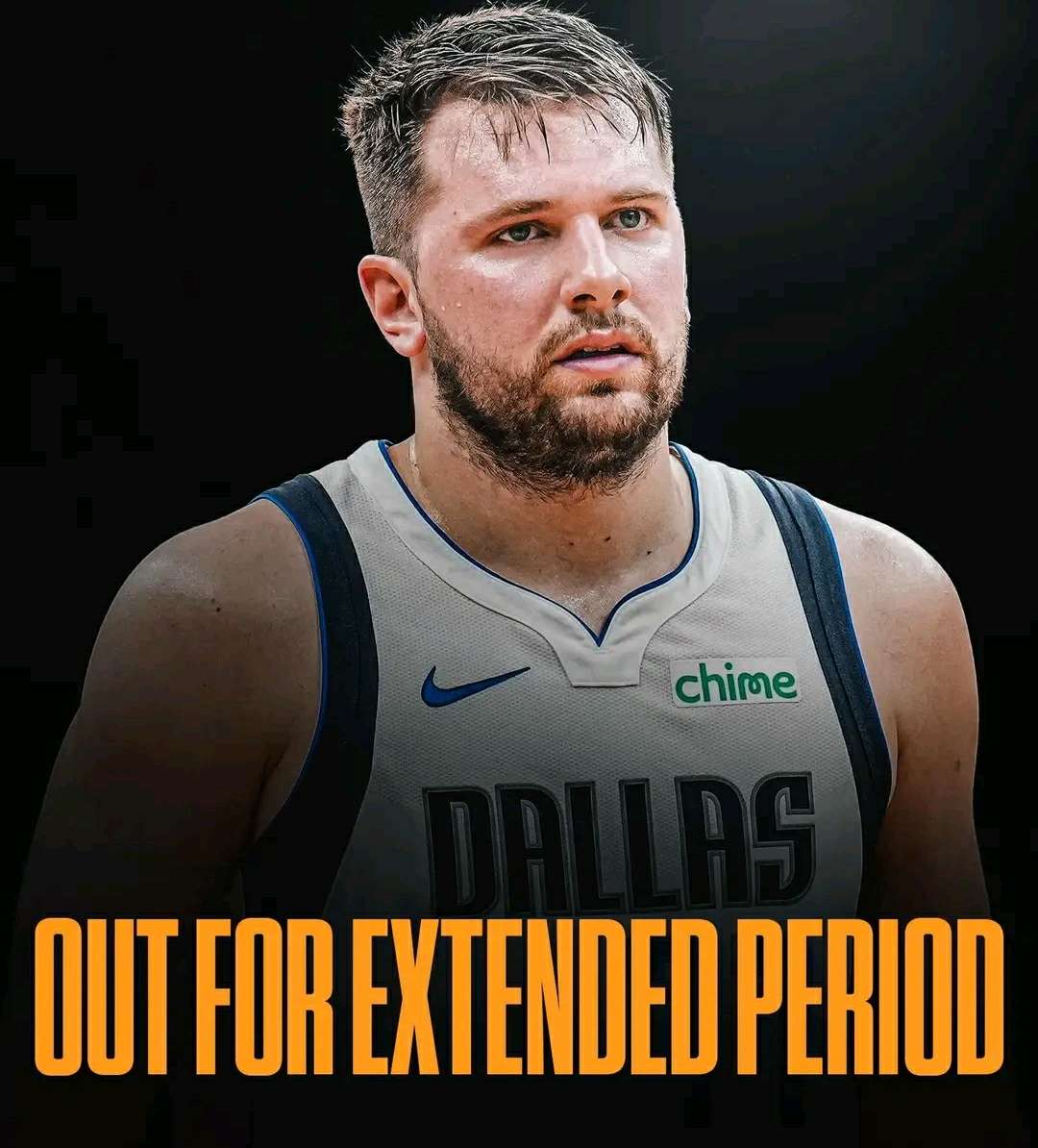 Luka Doncic Out for a Month