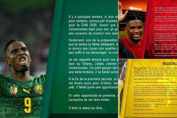 Cameroun : Les Lionnes triomphent, Eto`o en action humanitaire