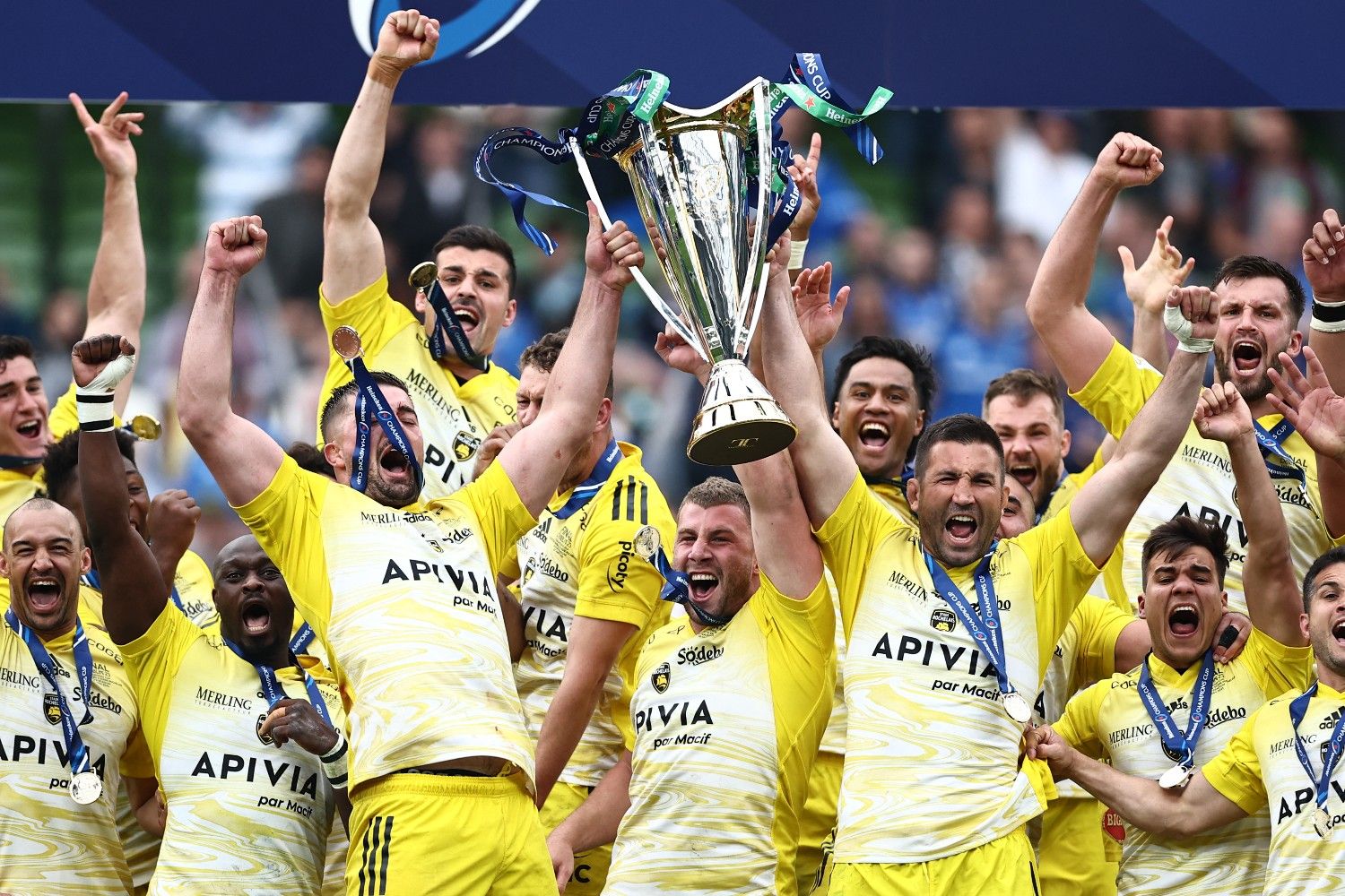 La Rochelle et Bath Rugby s`affrontent en Champions Cup