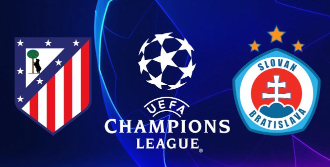 Atlético Madrid affronte Slovan Bratislava en Ligue des Champions