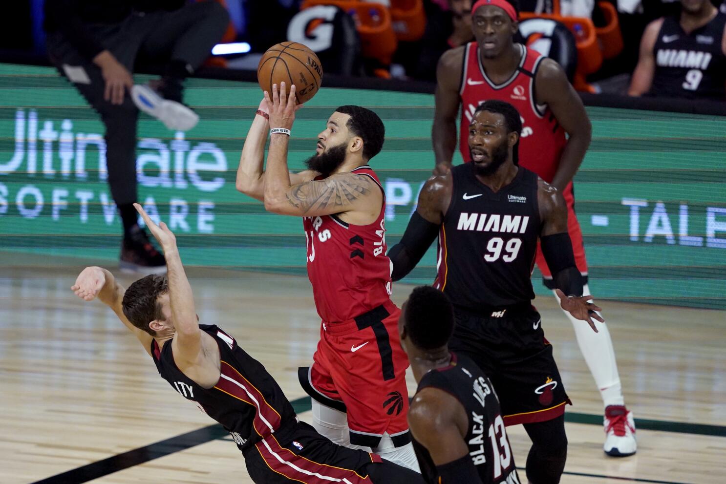 Raptors Échouent à Miami, Heat En Chaîne