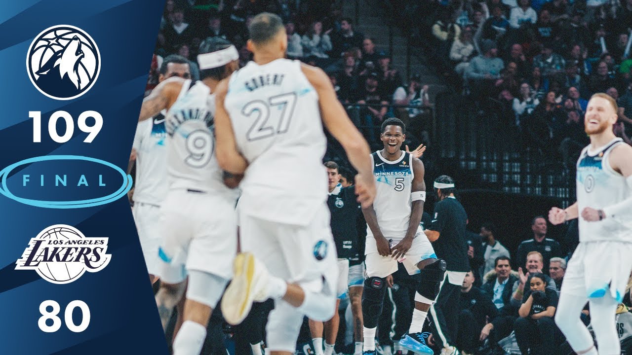 Timberwolves vs. Lakers: Duelo Intenso en la NBA