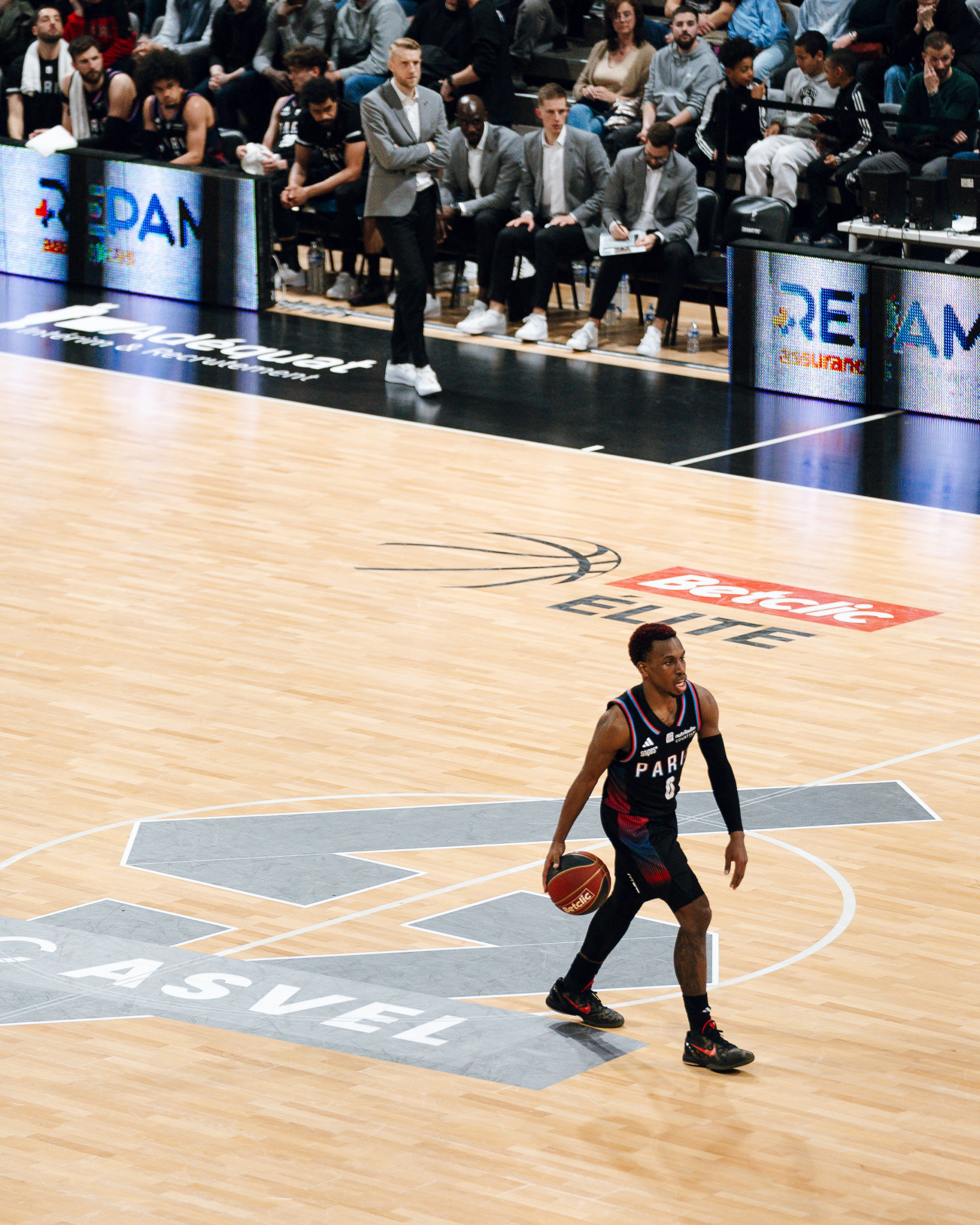 Paris Basketball affronte l`Asvel à l`Astroballe