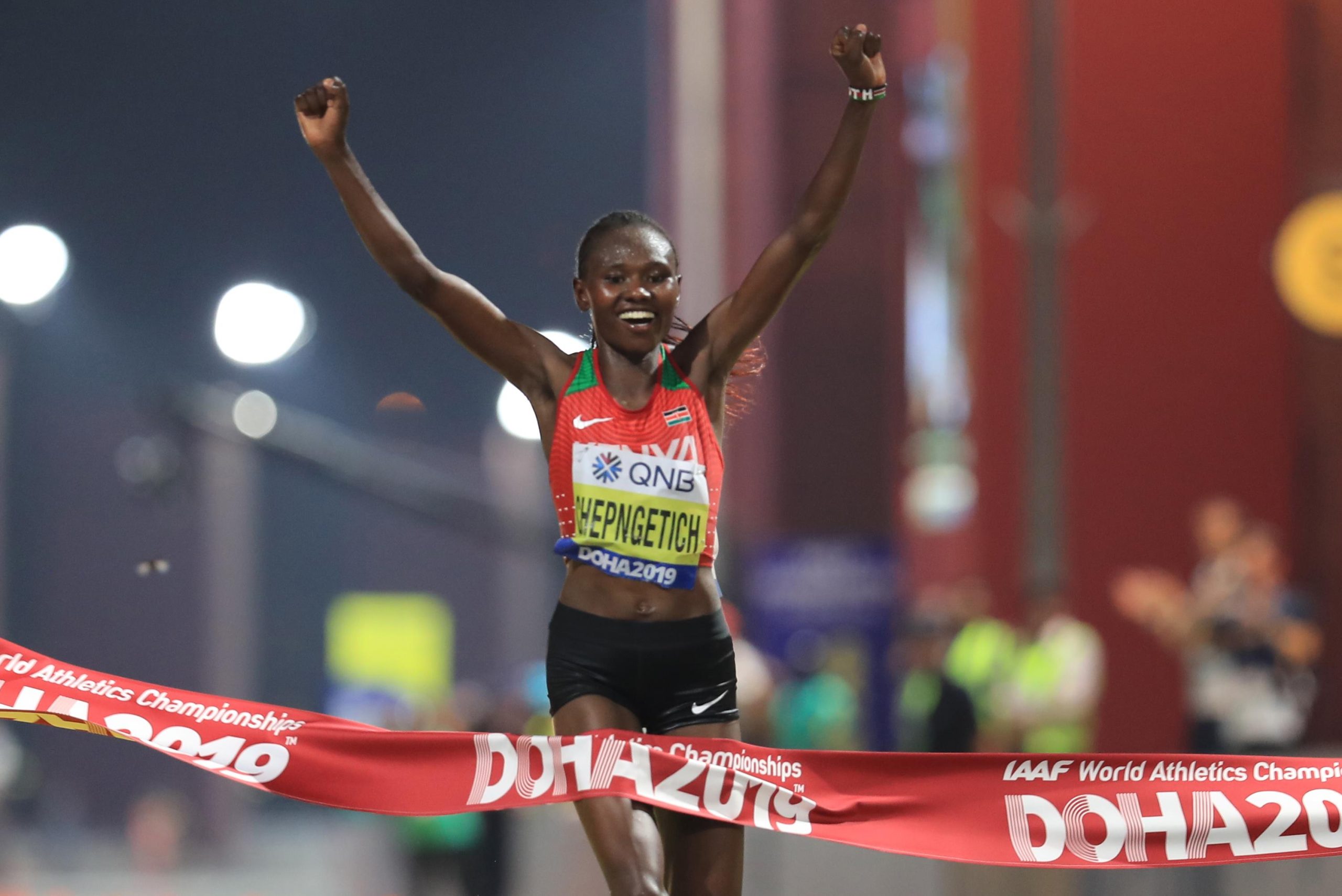 Ruth Chepngetich Brillante en San Silvestre