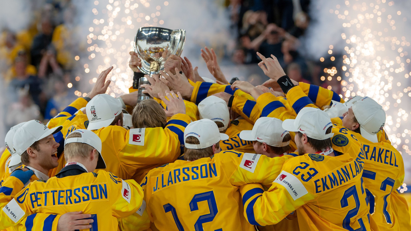 Sverige förbereder sig för internationella ishockeytävlingar