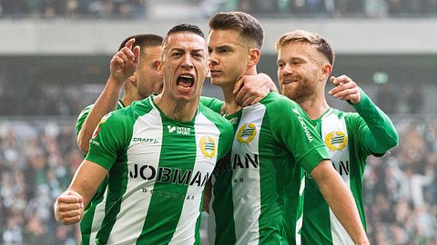 Hammarby IF och Malmö FF i Allsvenskan-toppen