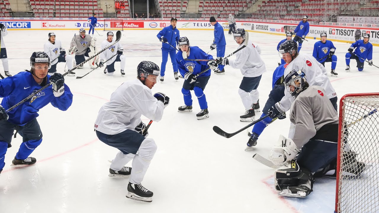 Nuoret Leijonat valmistautuvat USA-otteluun