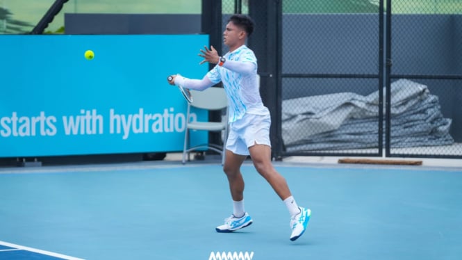 Gunawan Trismuwantara Bikin Kejutan di M-25 Men`s World Tennis Championship 2024