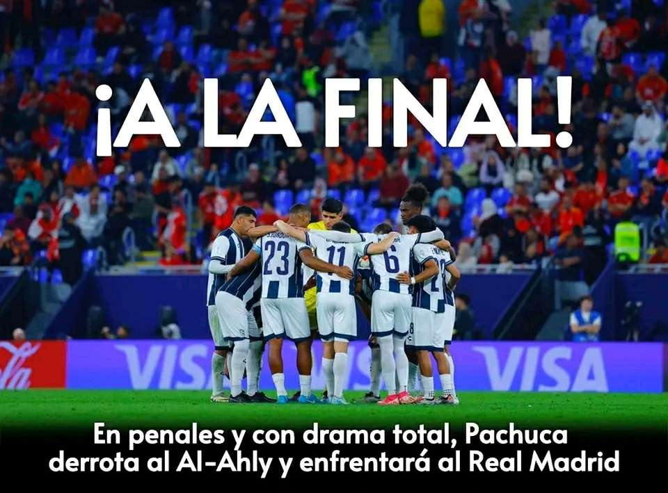 Pachuca avanza a la final