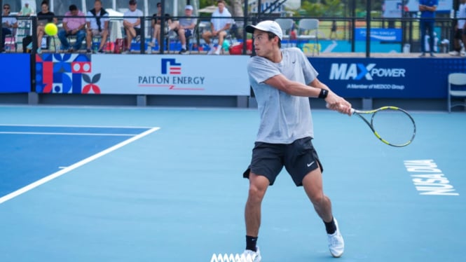 Nathan Barki Tersingkir di M-World Tennis 2024