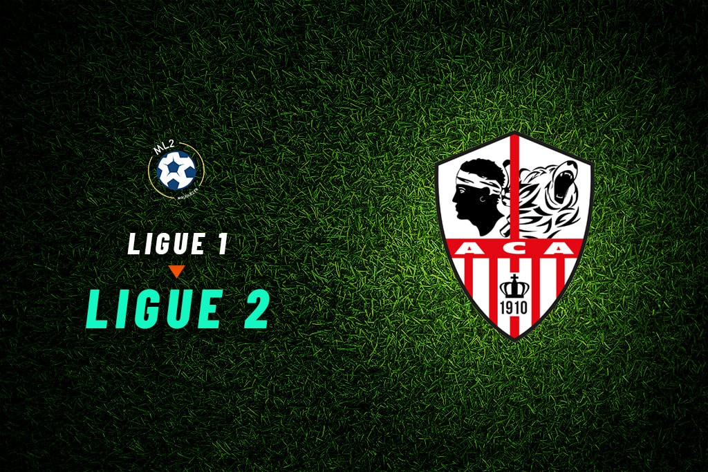 AC Ajaccio en difficulté en Ligue 2