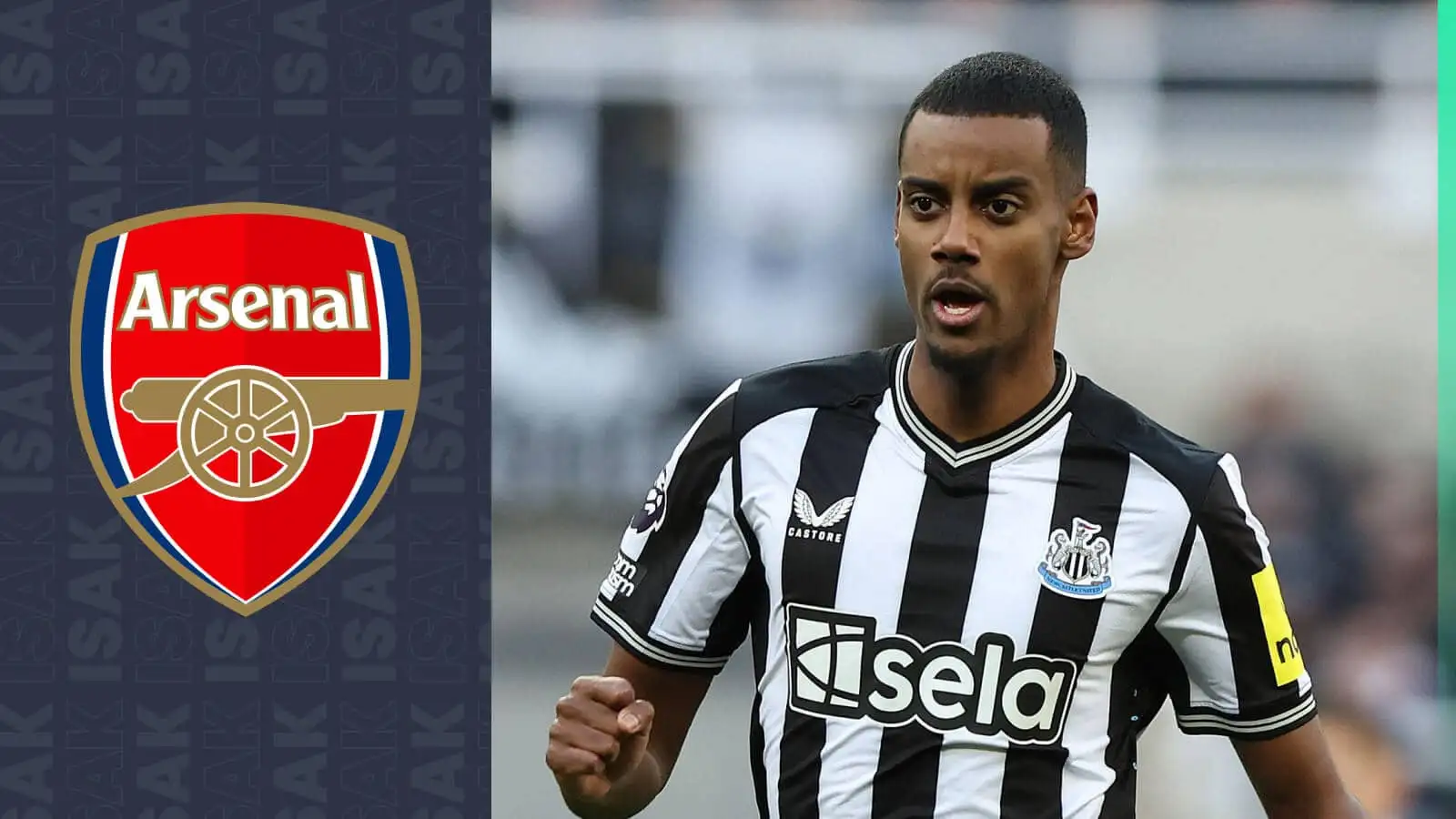 Arsenal sigter mod Isak fra Newcastle