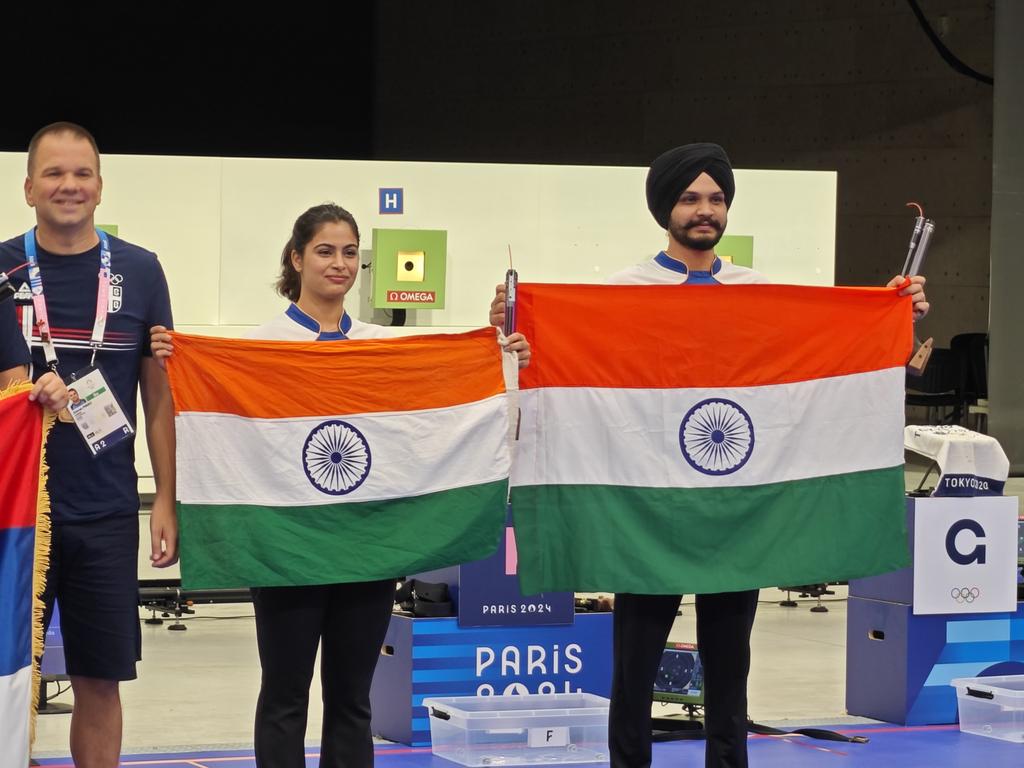 Manu Bhaker Makes Olympic History with Two Medals