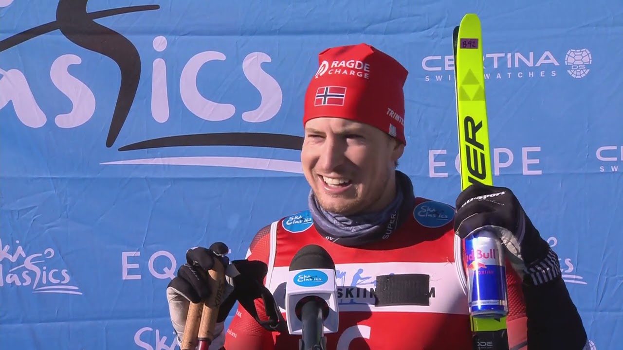 Kasper Stadaas voitti 3 Zinnen Ski Marathonin