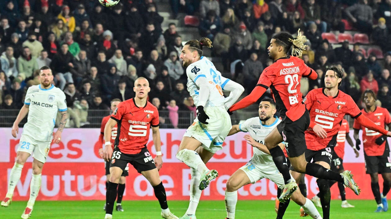 OM s`impose contre Rennes grâce à Rabiot