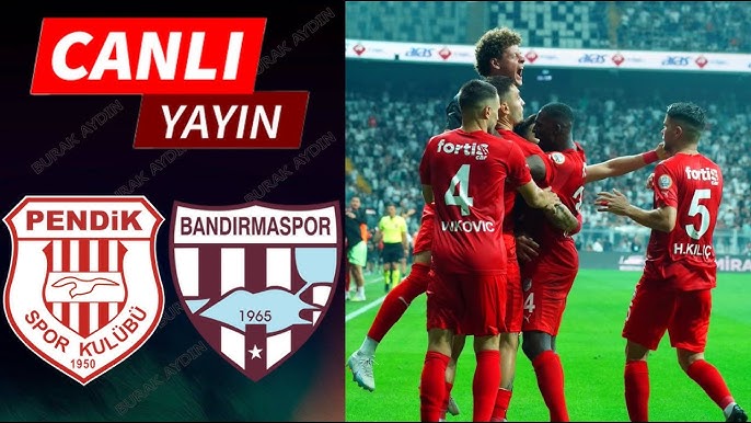 Pendikspor ve Bandırmaspor Beraberliği