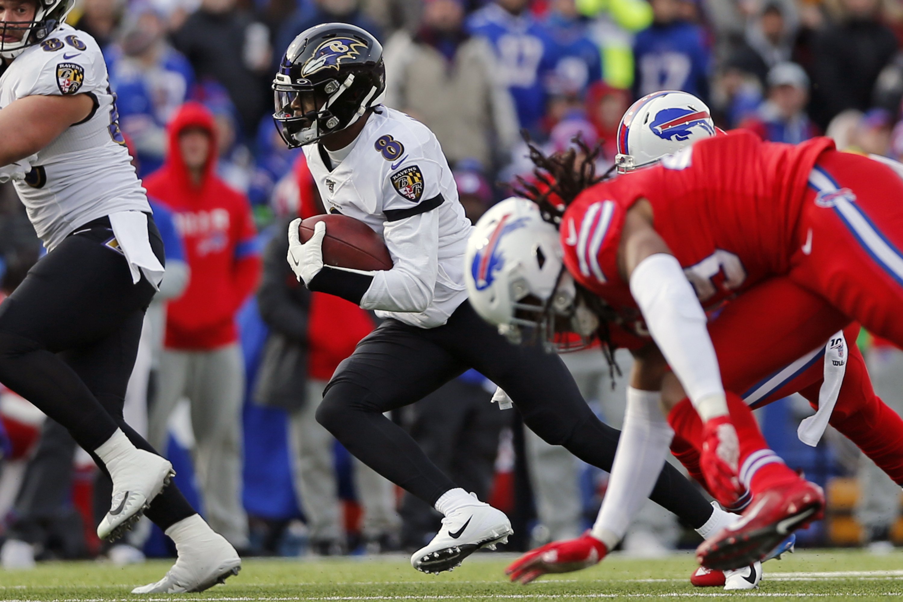 Ravens vs. Bills: Jackson`s Zone Dominance