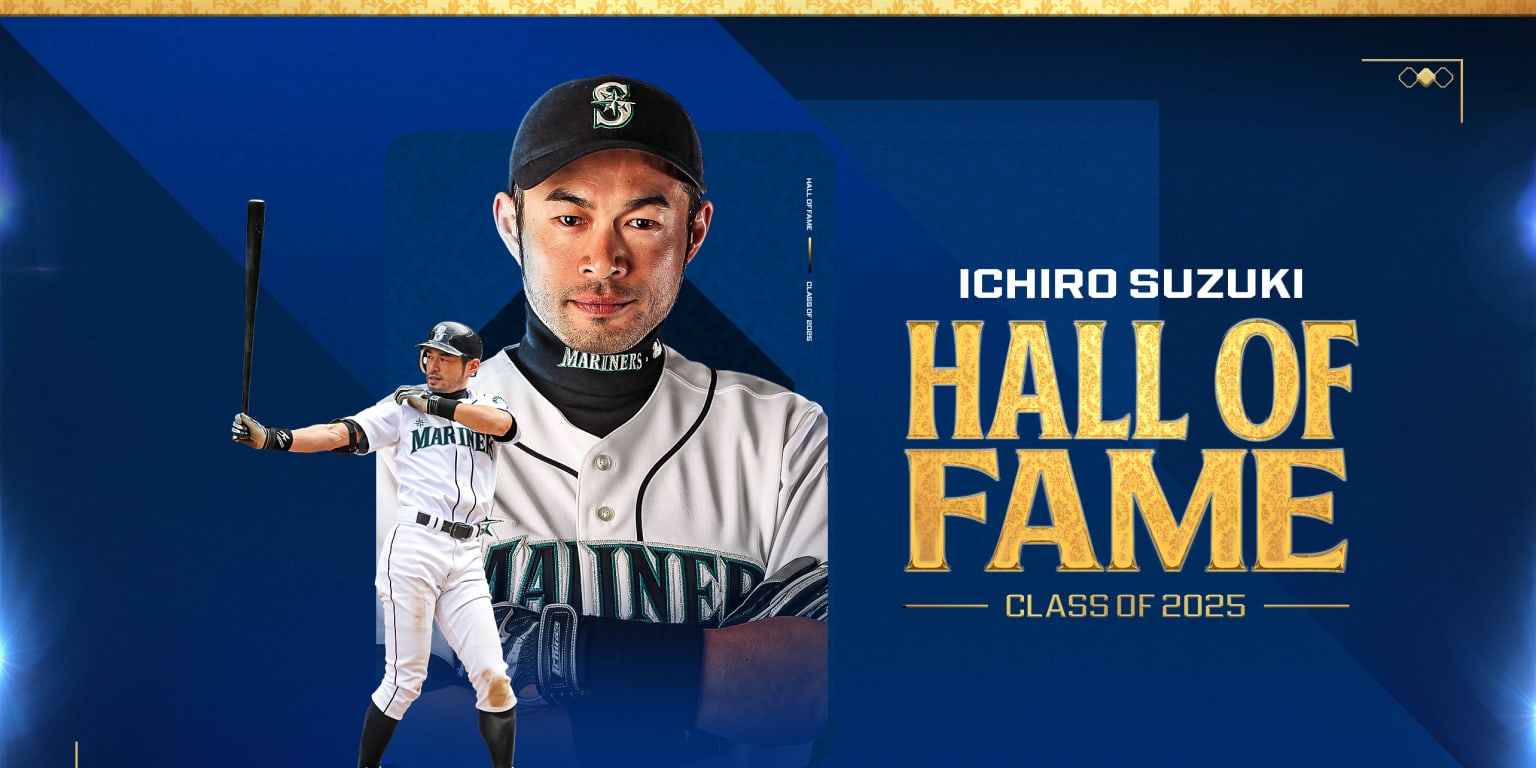 Ichiro Suzuki Leads 2025 Hall of Fame Inductees