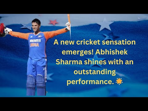 Abhishek Sharma`s Blitz Leads India to T20 Victory