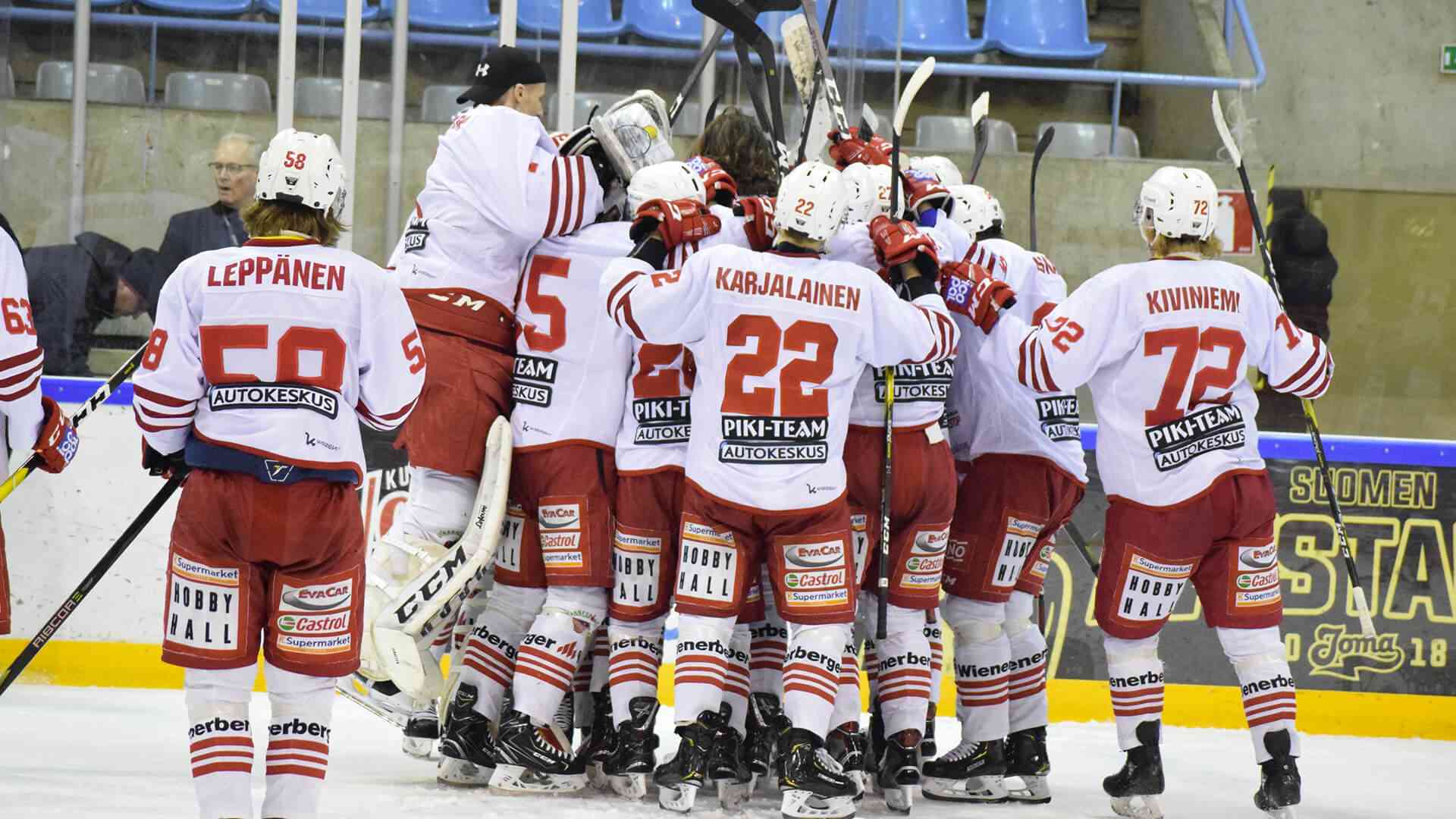 Kiekko-Vantaa murskasi Hermes 5-0