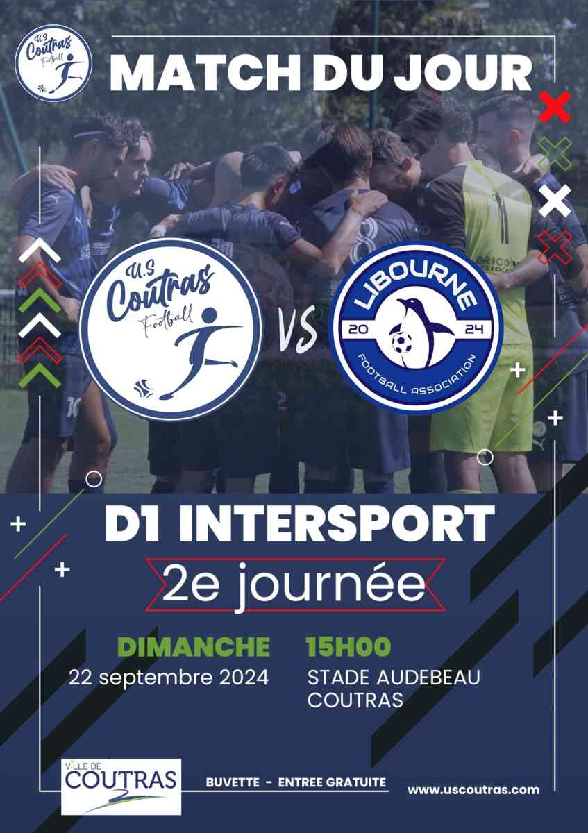Libourne Foot 2024 tenu en échec par US Coutras