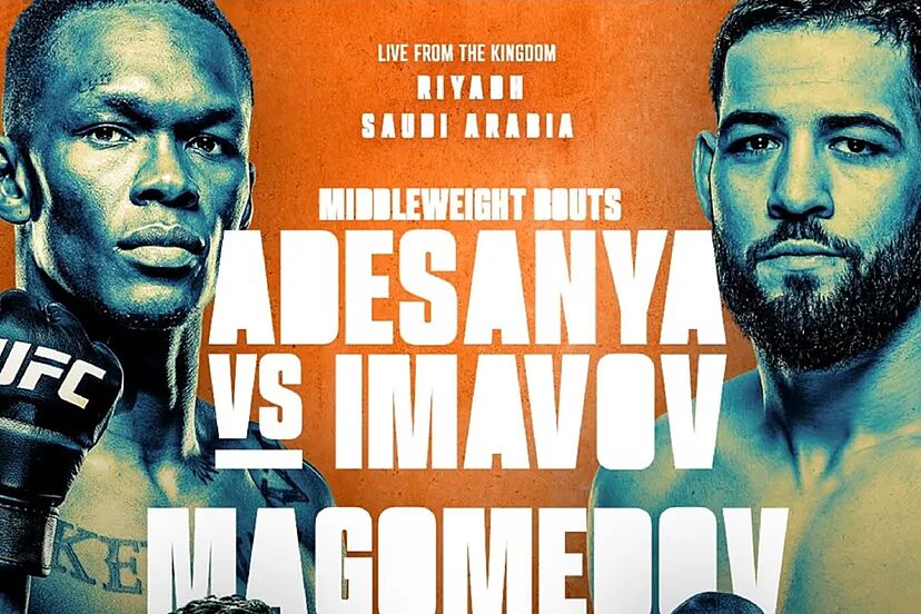 Adesanya Battles Imavov at UFC Fight Night 250