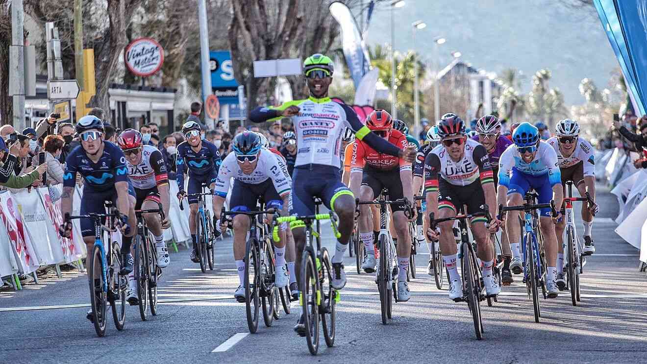 Girmay in azione al Challenge Maiorca