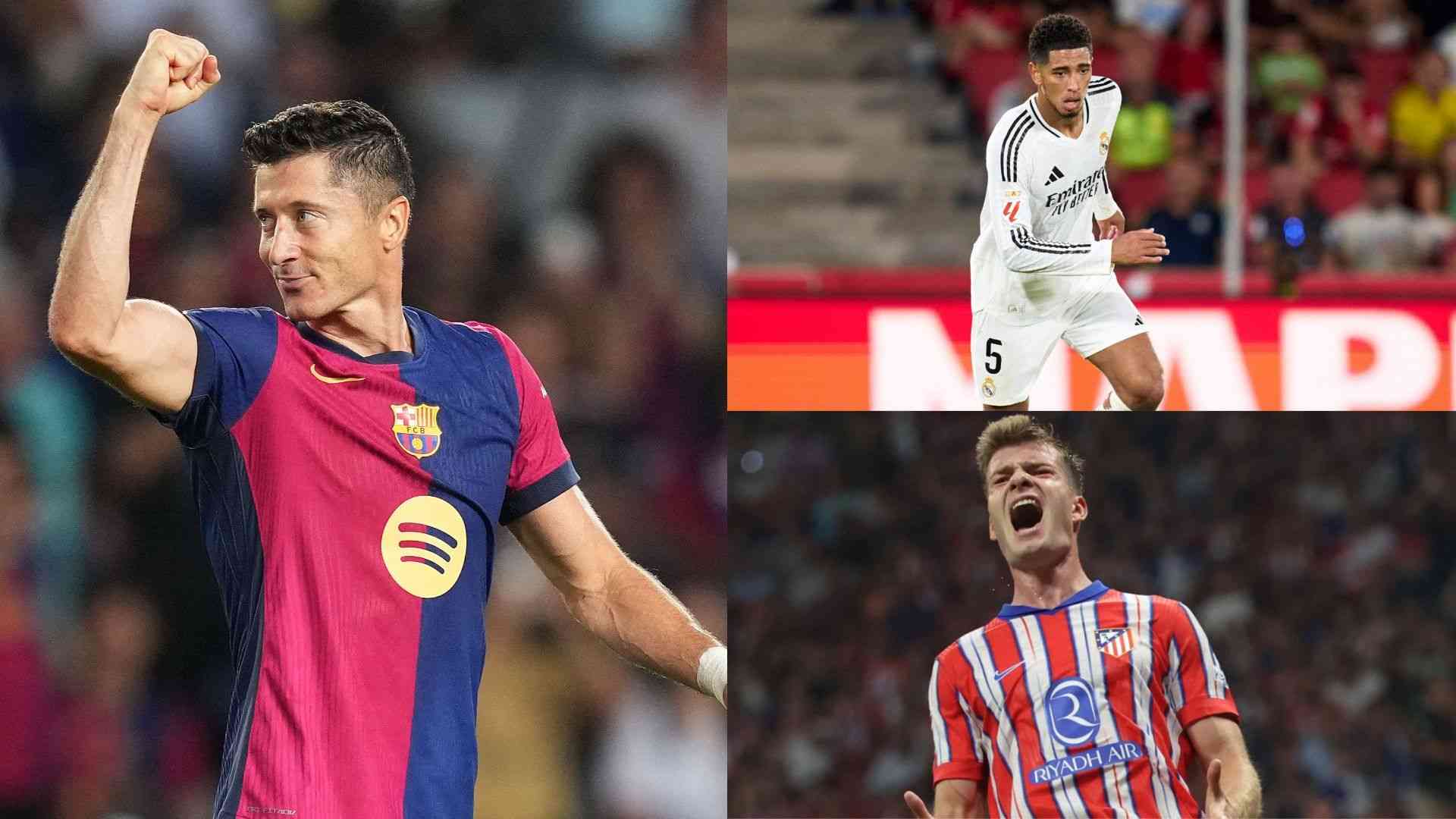 Barcelona`s Lewandowski Dominates La Liga Scoring Charts