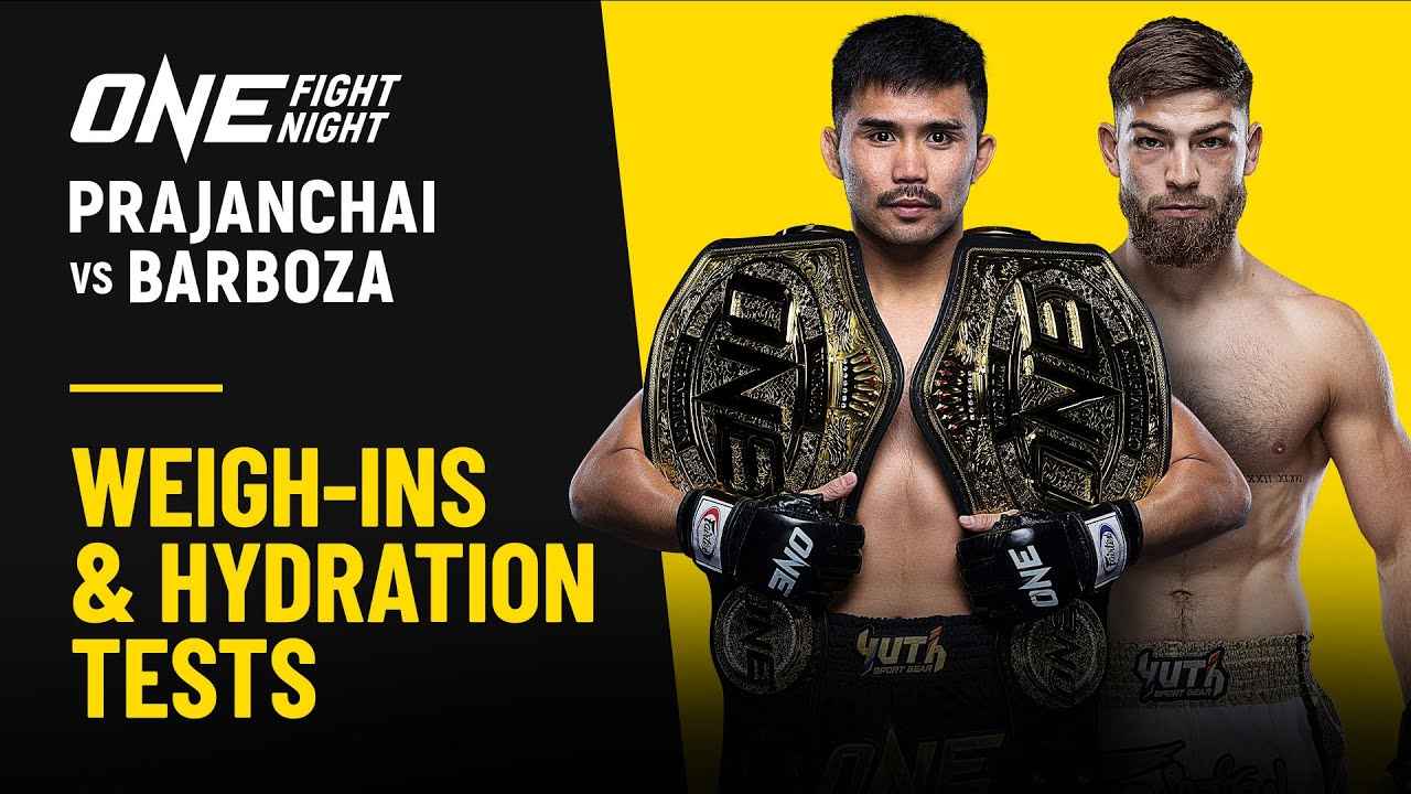 Barboza Eyes Glory Against Prajanchai at ONE Fight Night