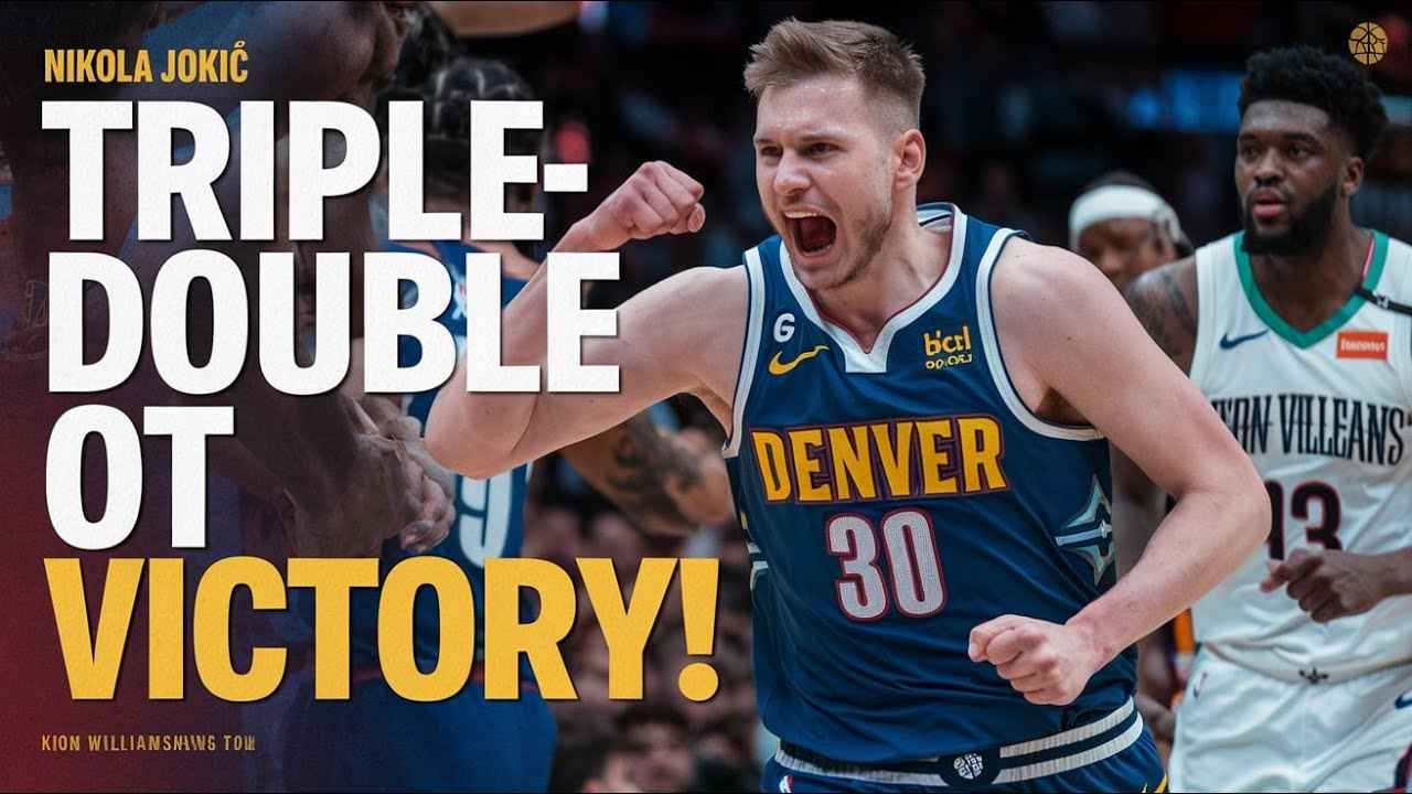 Jokic Shines with 24th Triple-Double in Nuggets` Win